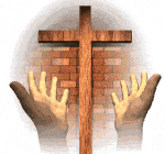 Hands Uplifted to the Cross