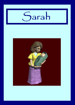 Cartoon Drawing of Sarah