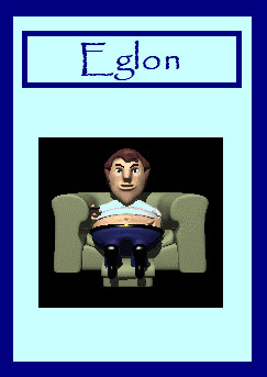 Cartoon Drawing of Eglon Cartoon Drawing of Eglon