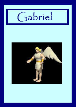 Cartoon Drawing of Gabriel Cartoon Drawing of Gabriel