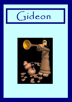 Cartoon Drawing of Gideon