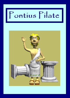 Cartoon Drawing of Pontius Pilate