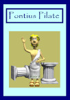 Caricature of Pontius Pilate