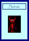 Caricature of Satan