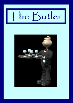Cartoon Drawing of the Butler Cartoon Drawing of the Butler
