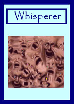 Cartoon Drawing of Whisperers Cartoon Drawing of Whisperers