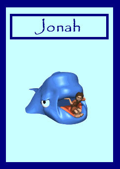 Cartoon Drawing of Jonah