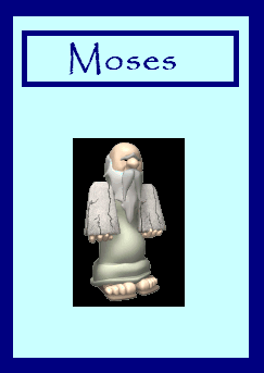 Cartoon Drawing of Moses