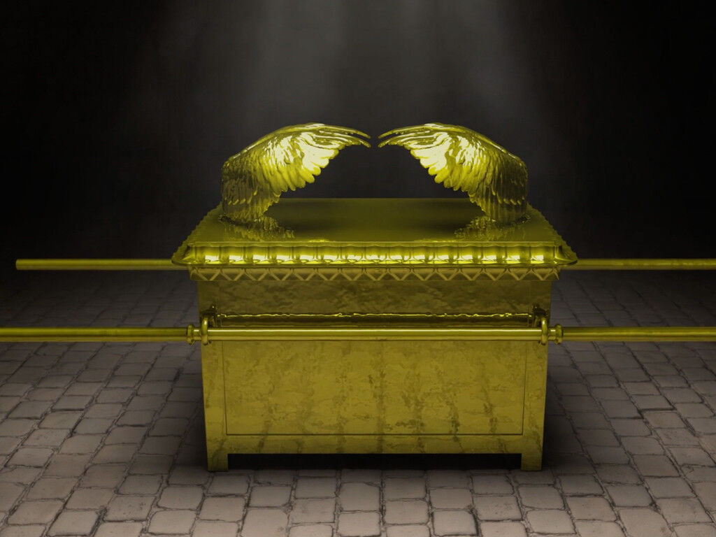 Picture of the Ark of the Covenant and Mercy Seat