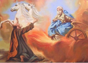 Elijah on the chariot