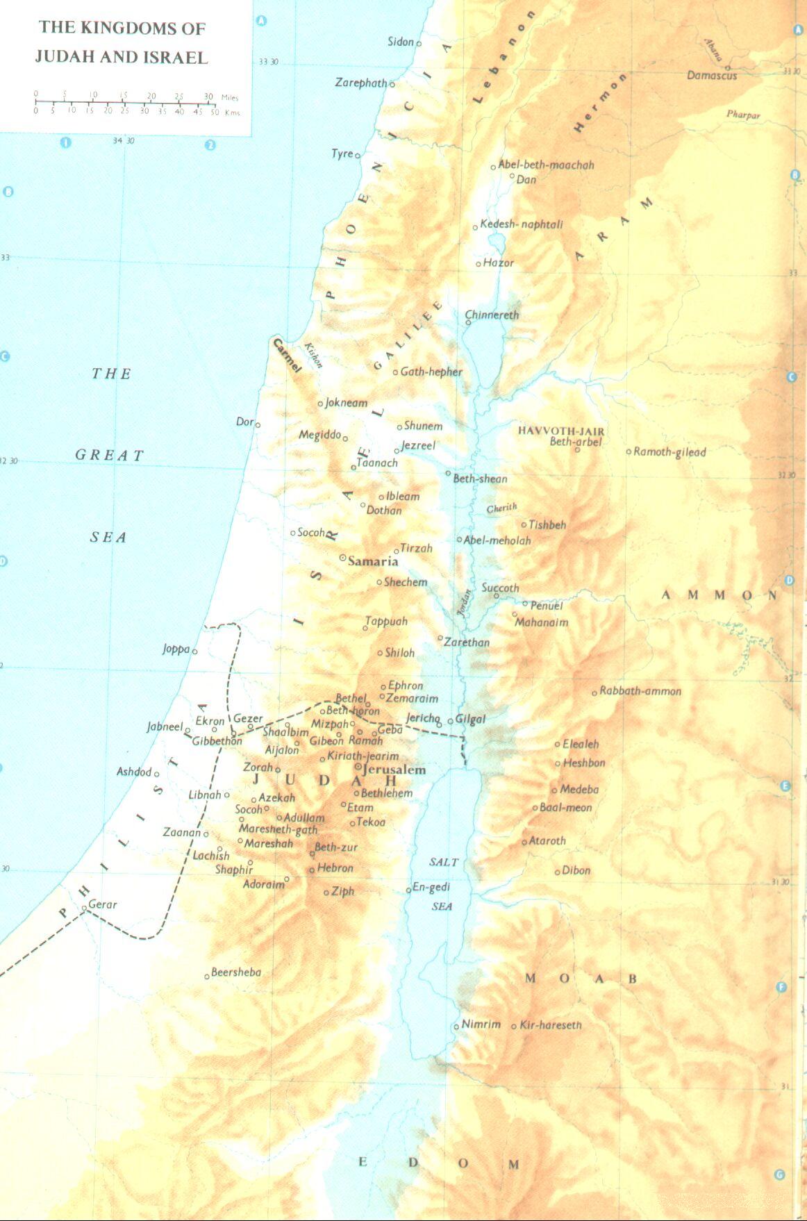 Kingdoms of Judah - Israel
