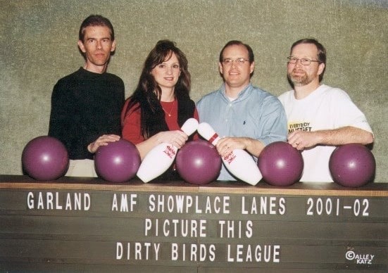 Zane's bowling team