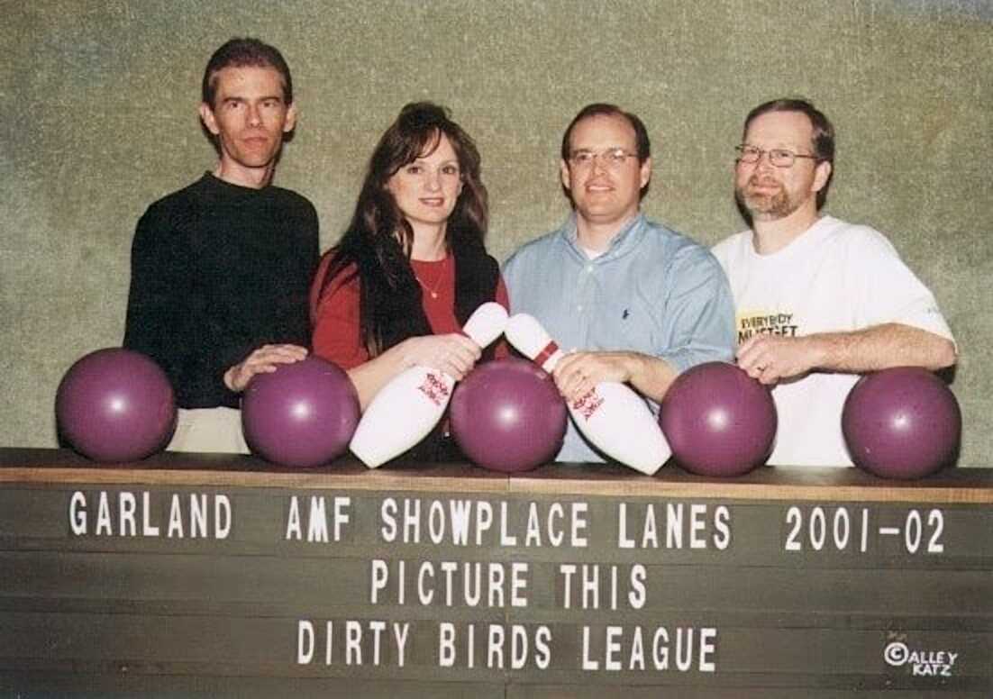 Zane with his bowling team