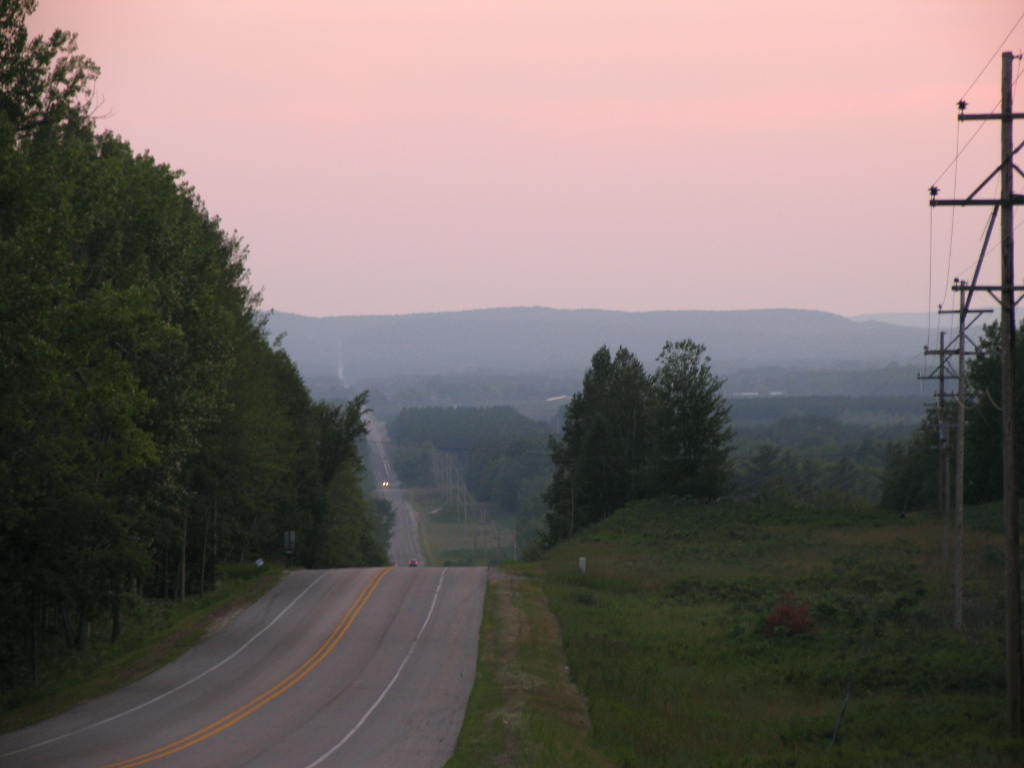Gorgeous Scenic road with mountainous view